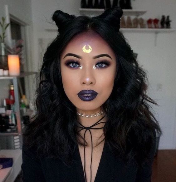 scary good-looking halloween makeup ideas