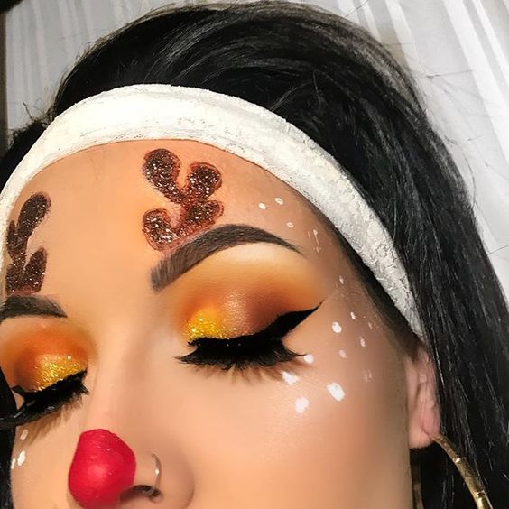 makeup ideas for christmas