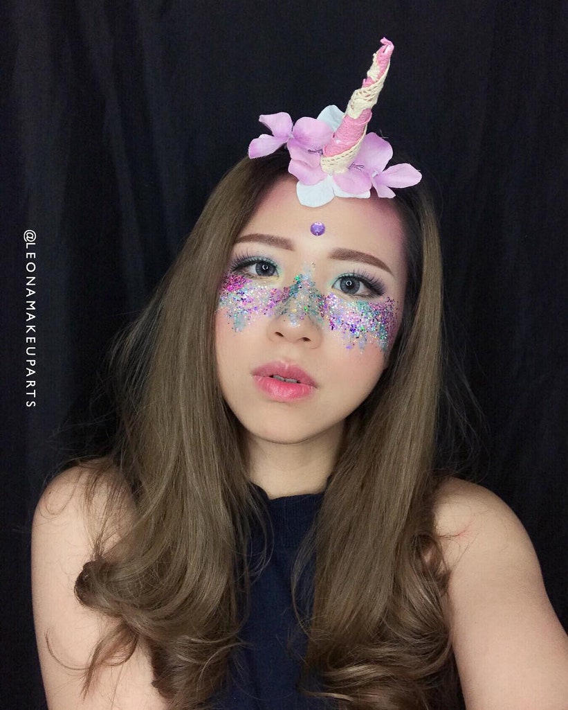 beginner unicorn makeup easy