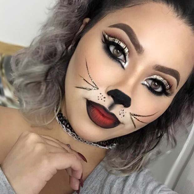 cat makeup ideas kid