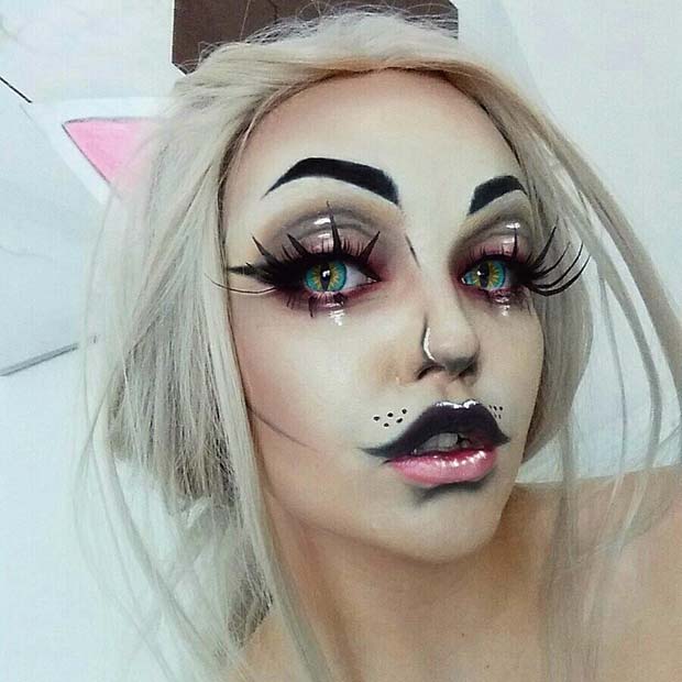 sexy shark halloween makeup ideas