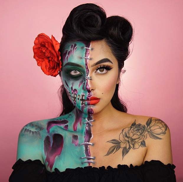 makeup ideas for halloween costumes