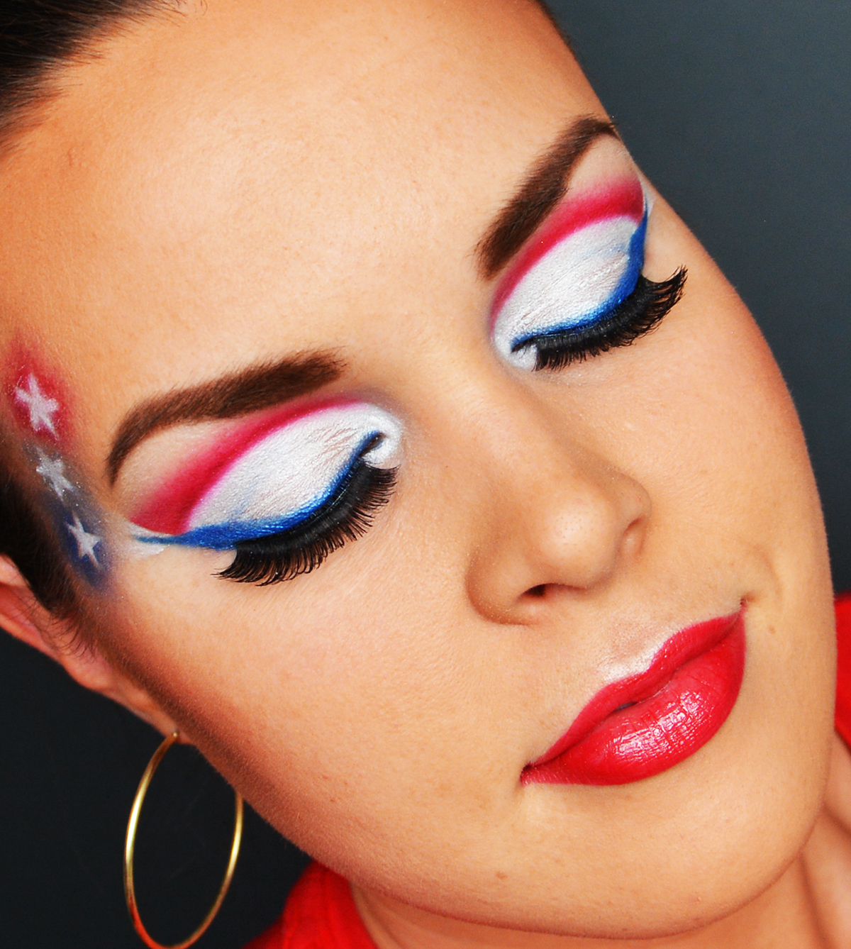 cute makeup ideas for 4th of july