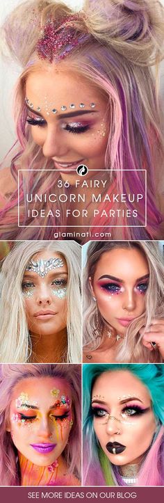 beginner unicorn makeup easy