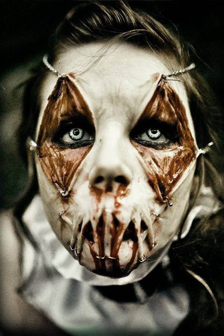 scary creative halloween makeup ideas