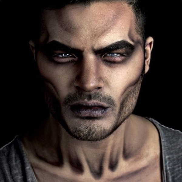 makeup ideas for halloween for guys