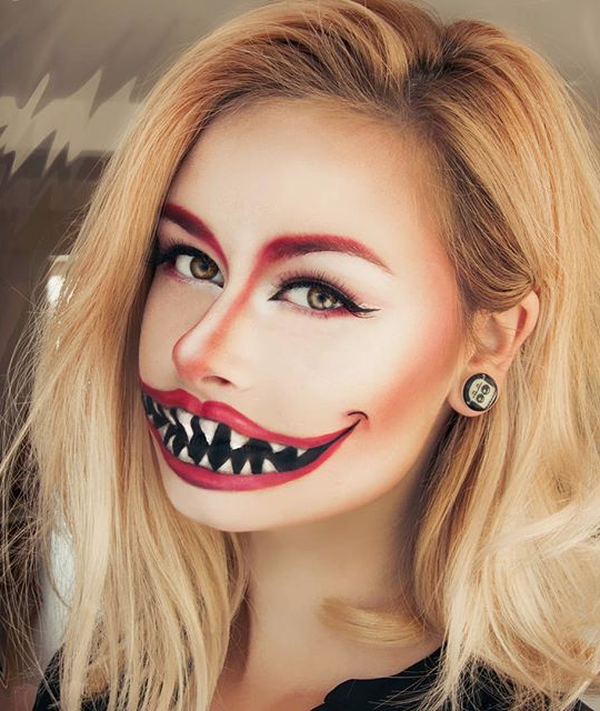 easy makeup ideas for halloween for beginners