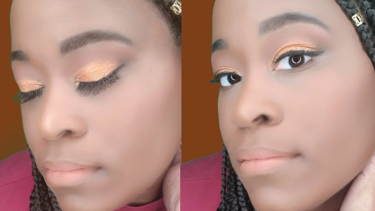 Full Glam Face with drugstore products