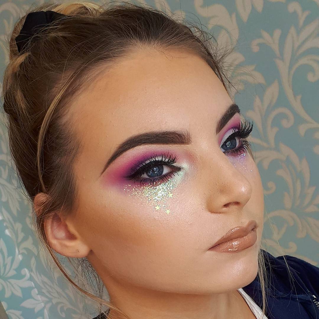 sexy glitter makeup ideas