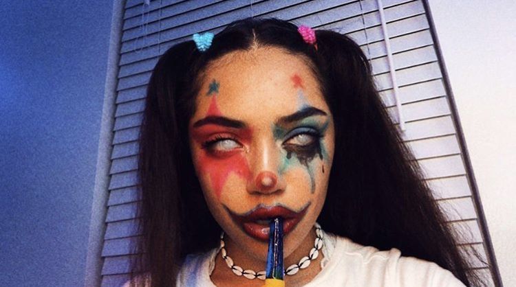 clown makeup easy tiktok