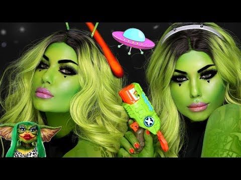 easy alien makeup tutorial