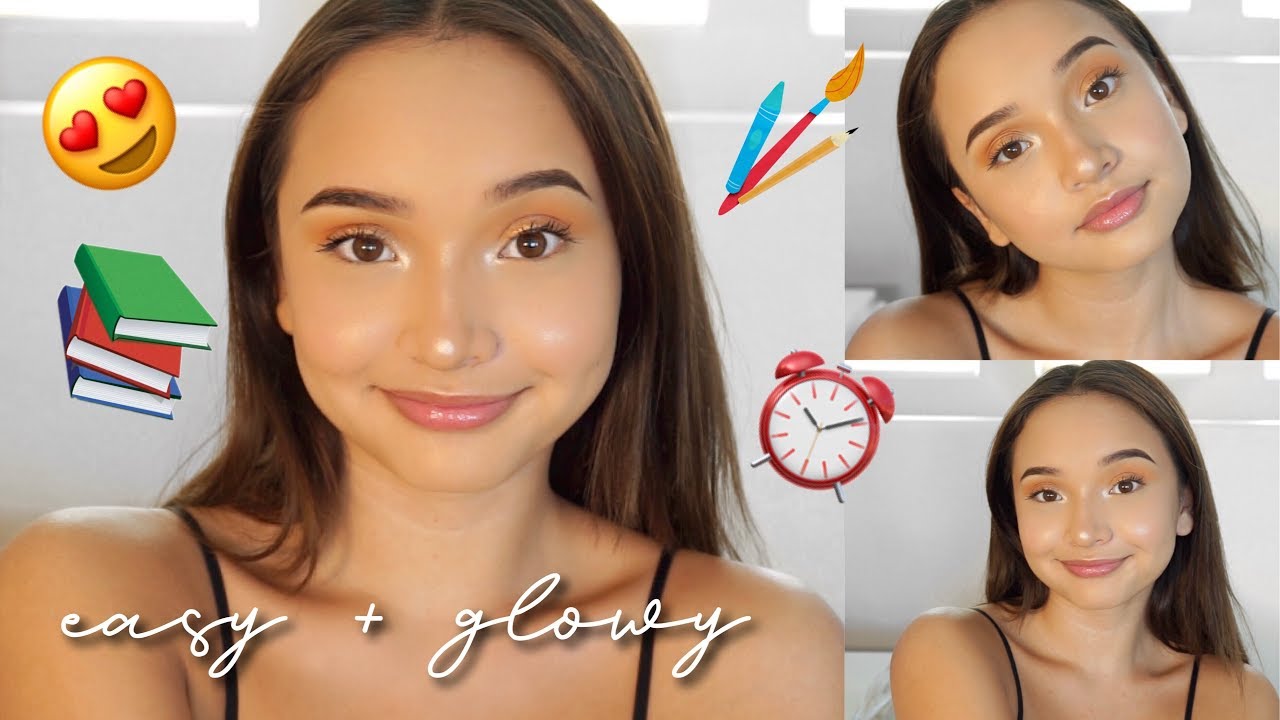 natural easy makeup for school