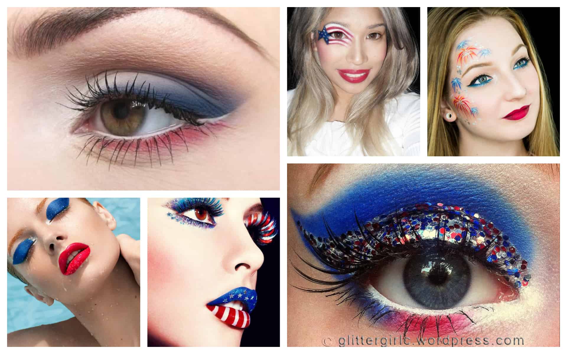 cute makeup ideas for 4th of july