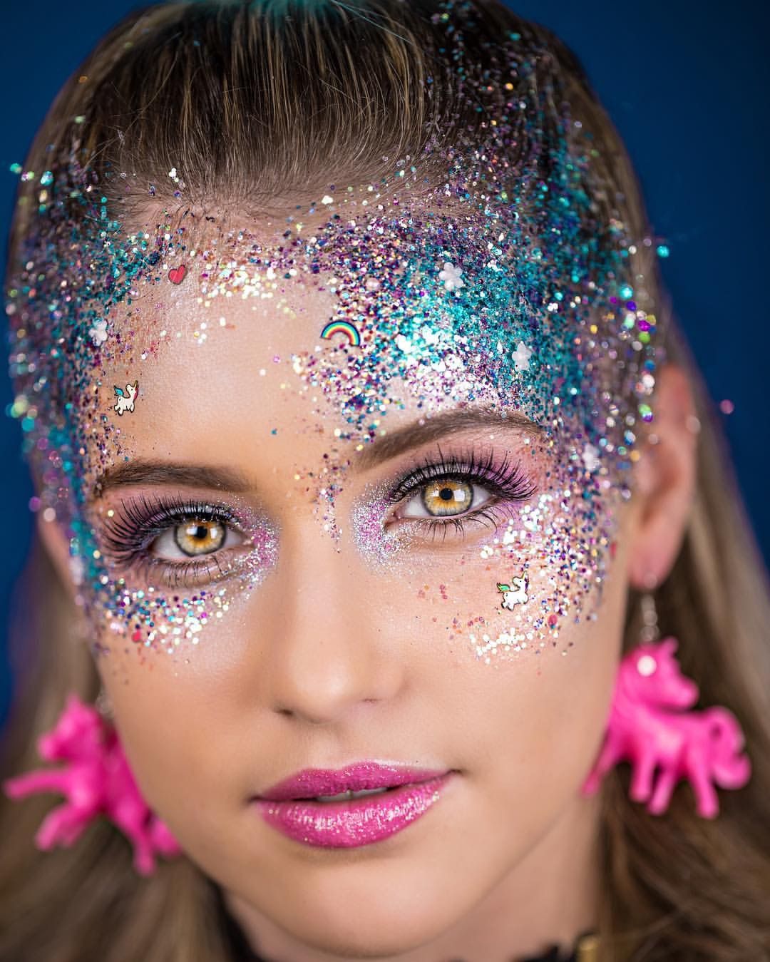 sexy glitter makeup ideas
