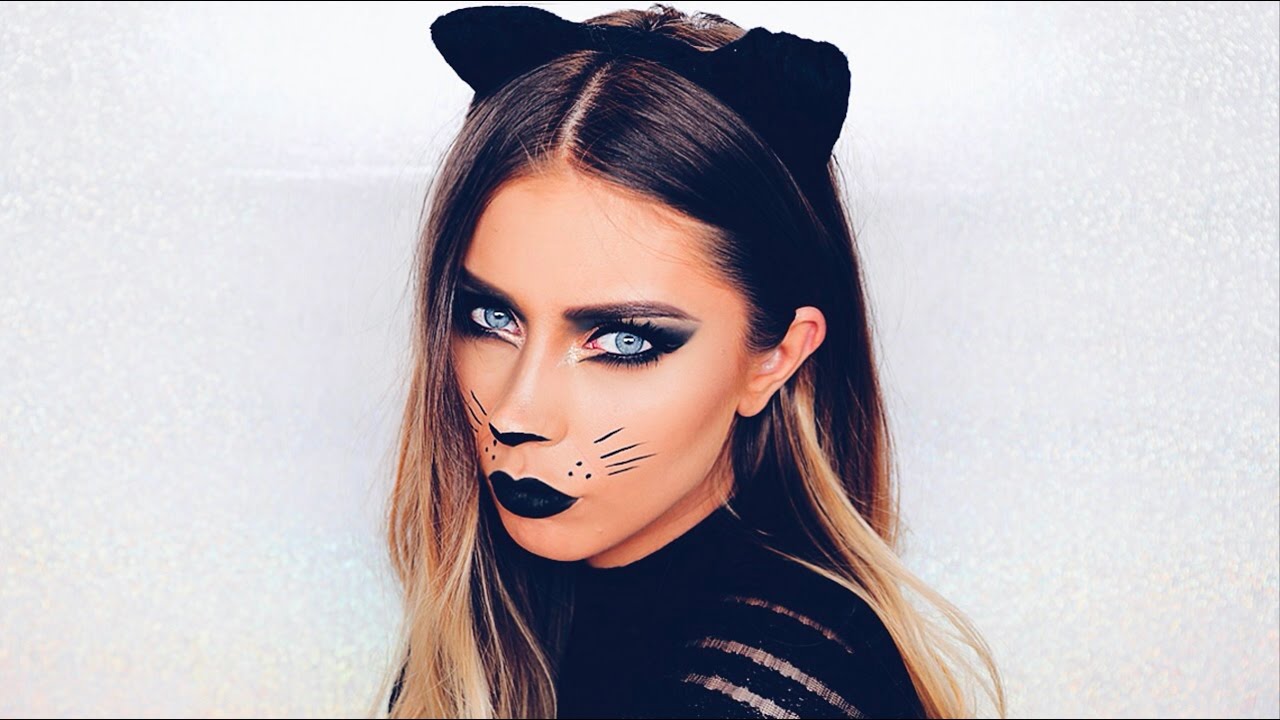 cute cat makeup ideas for halloween