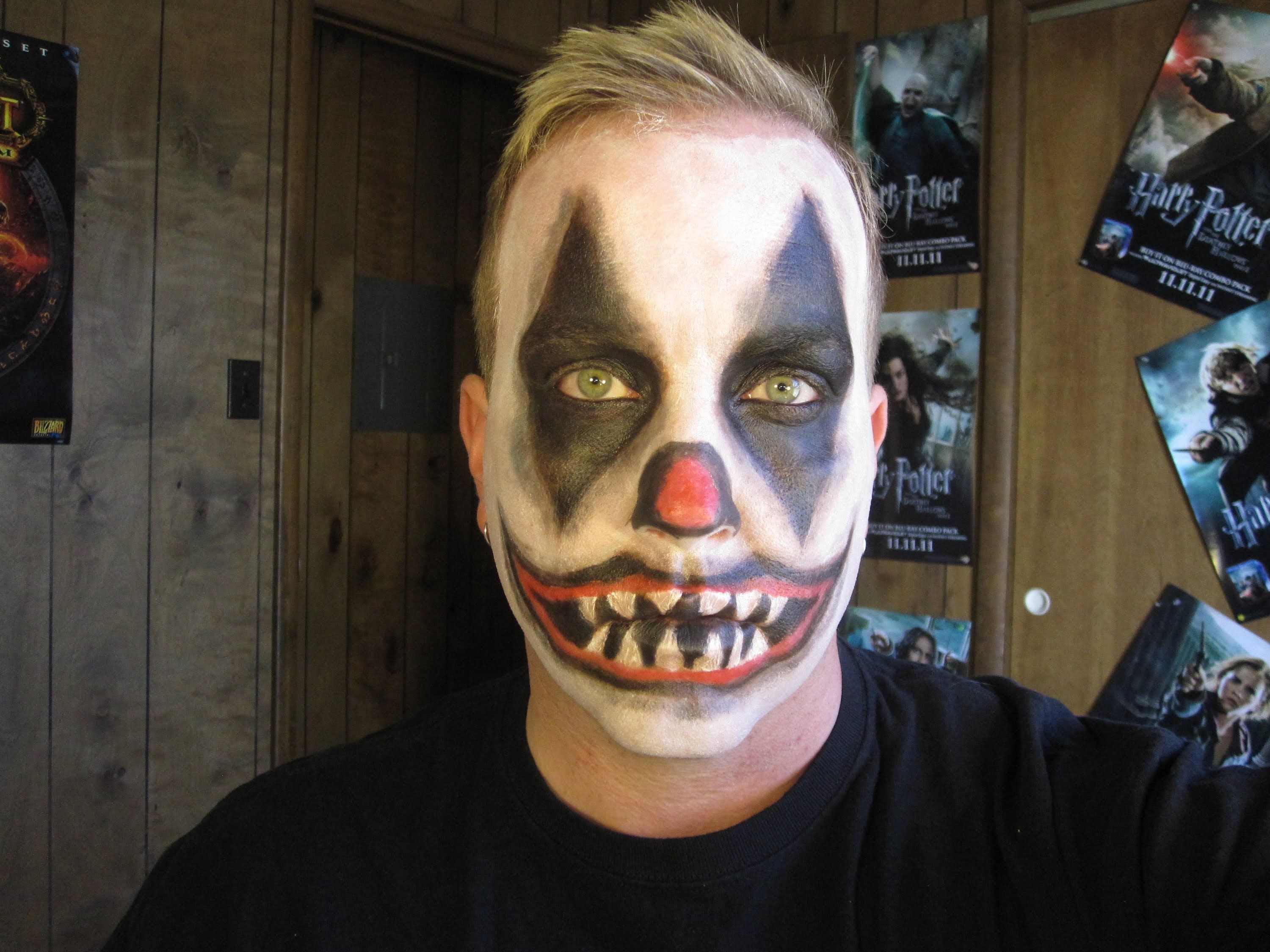 clown makeup ideas boy
