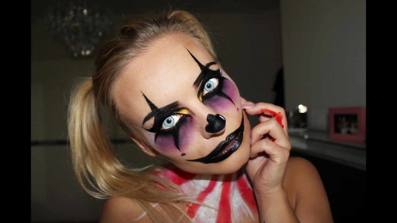 horror clown makeup ideas