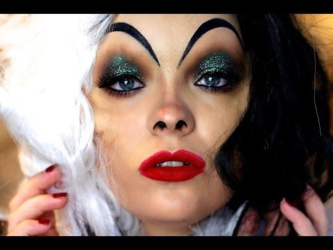 makeup ideas for cruella deville