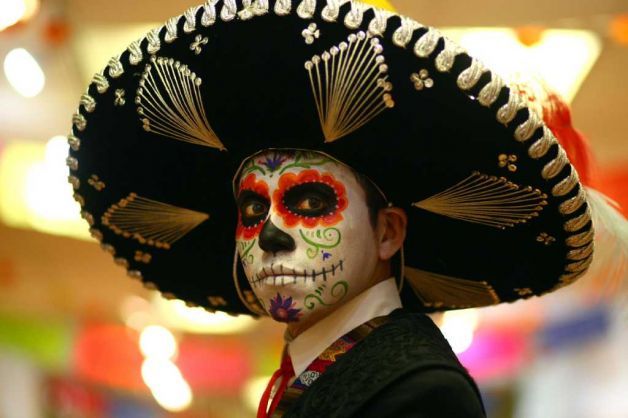 day of the dead mens makeup ideas