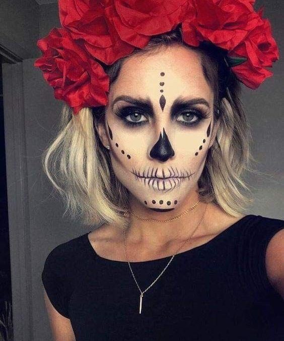 Trends : Best easy makeup for day of the dead