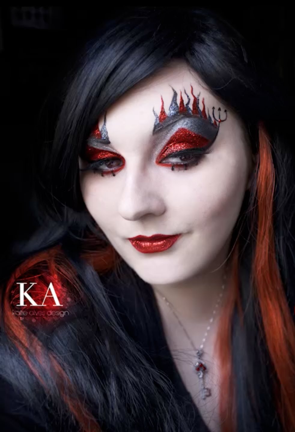 devil makeup ideas for halloween