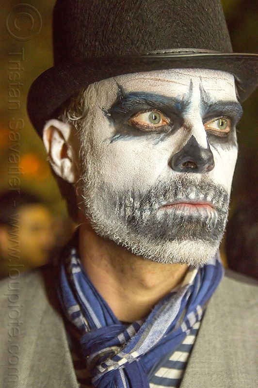 halloween makeup ideas for guys with beards