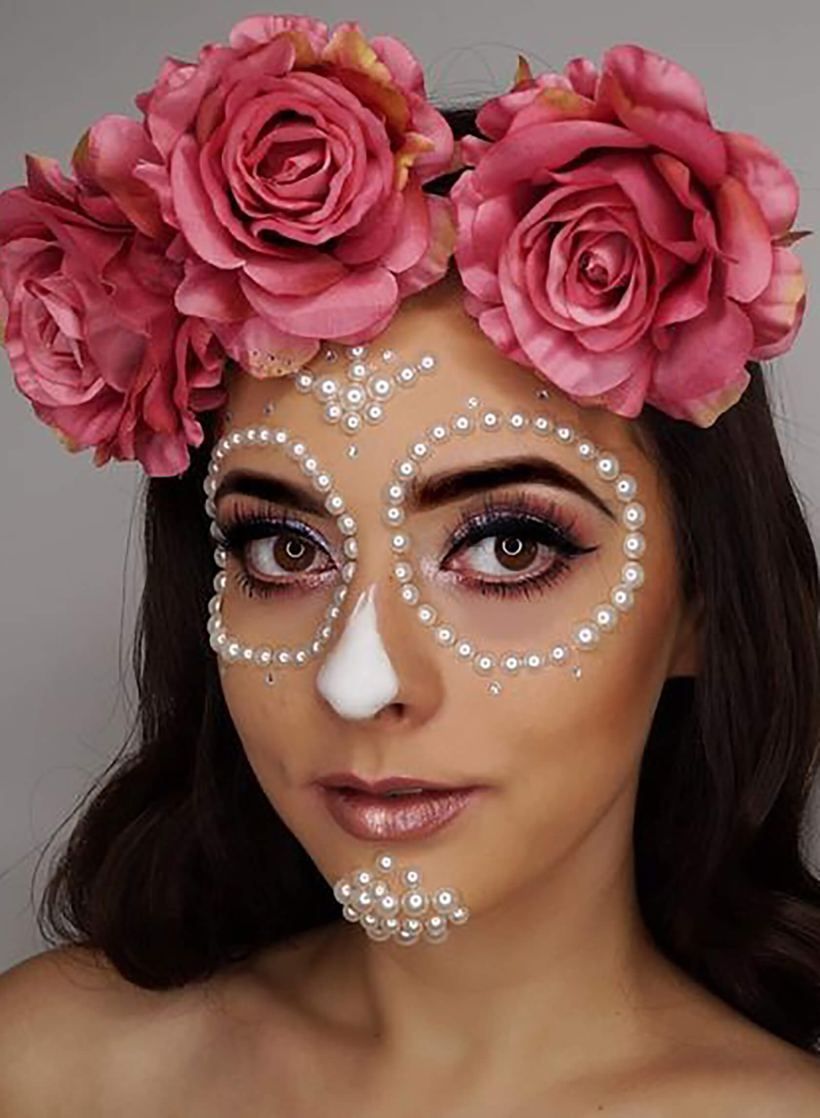 easy makeup for day of the dead