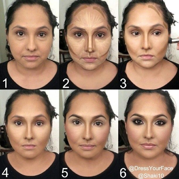 makeup ideas for round faces