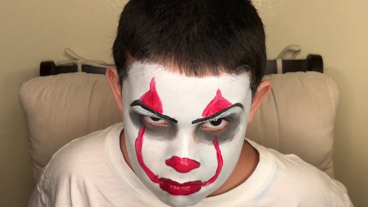 clown makeup ideas boy