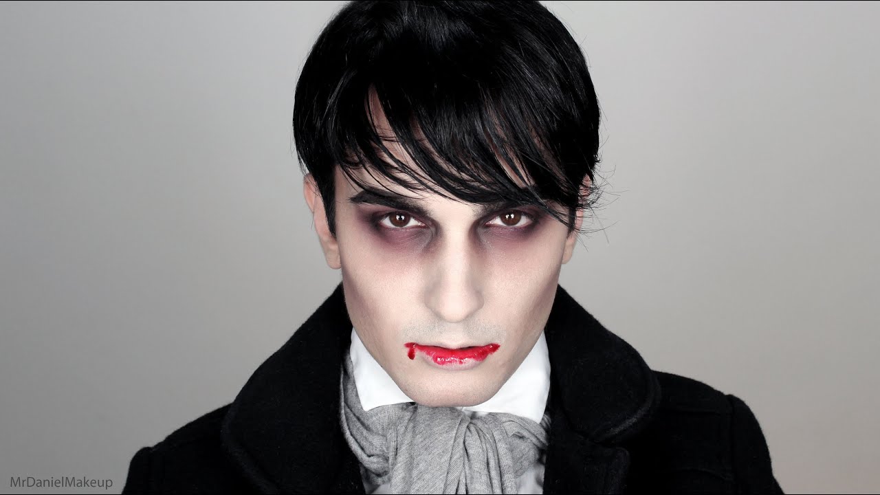 easy vampire makeup for male