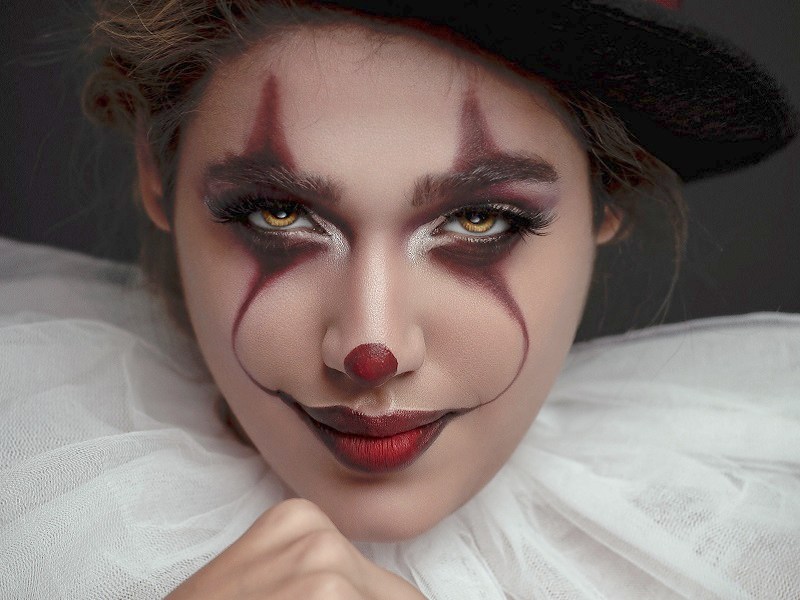 scary halloween makeup easy to do