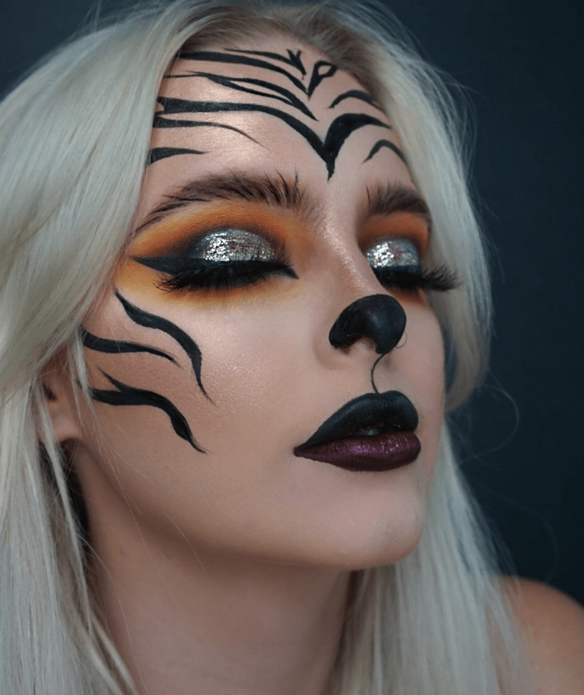 halloween makeup easy 2021