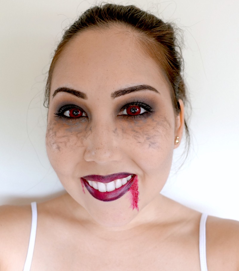 easy vampire makeup for toddlers