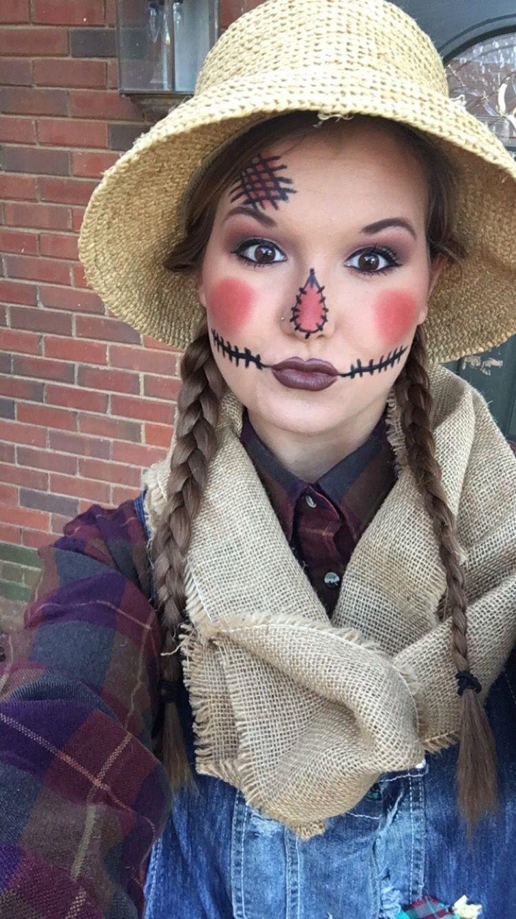 scarecrow toddler makeup ideas