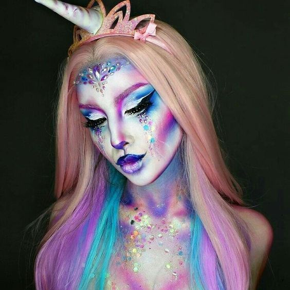 unicorn costume makeup ideas