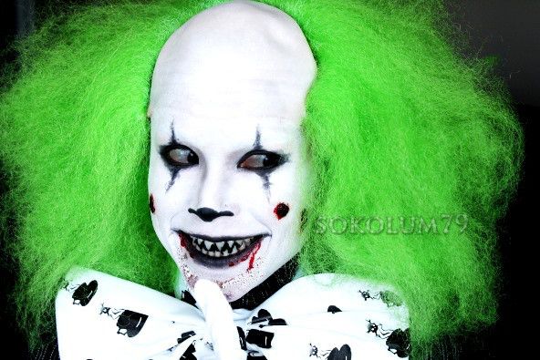 scary makeup ideas male