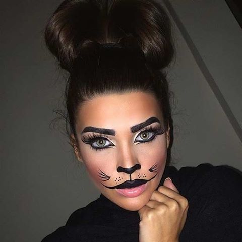 easy cat makeup tips for halloween