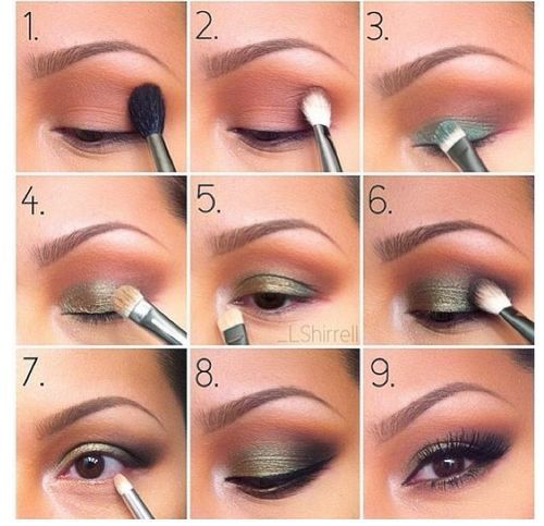 apply eye makeup step by step