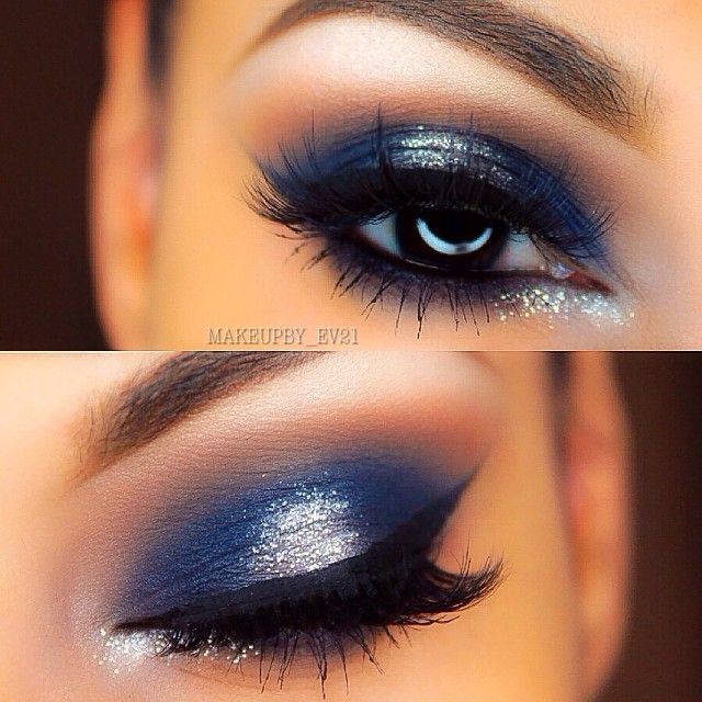 makeup ideas for blue eyes and brown hair