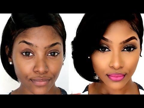 simple makeup ideas for dark skin