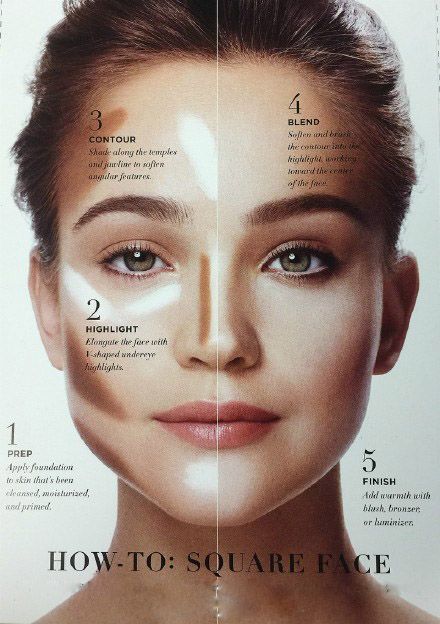 makeup ideas for oval faces