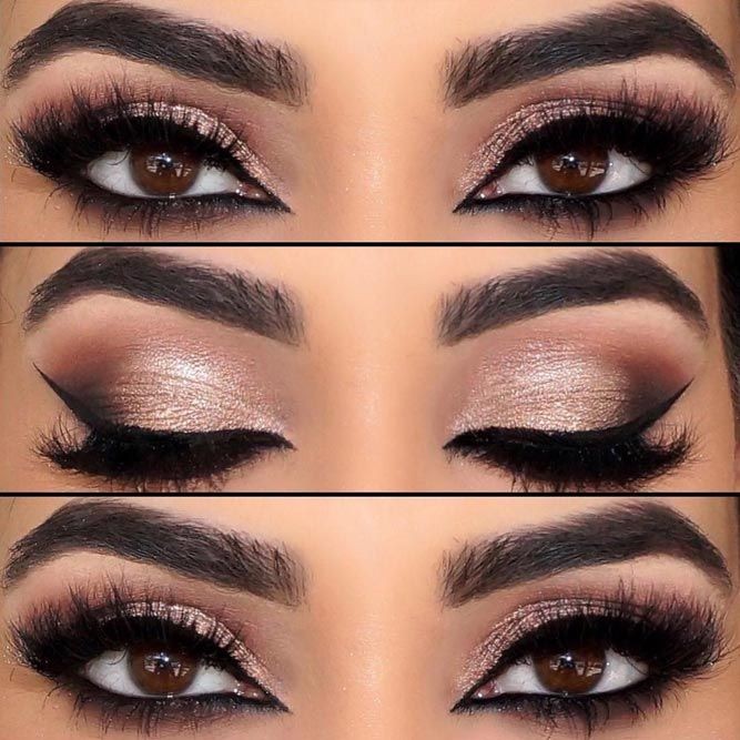 senior picture makeup ideas for brown eyes