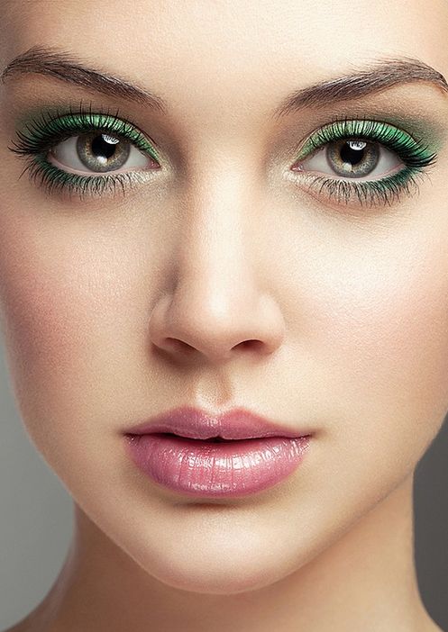 natural makeup ideas for green eyes