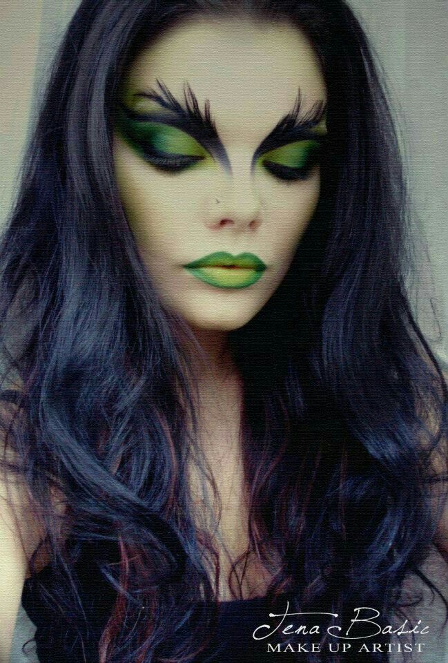makeup ideas for witch face