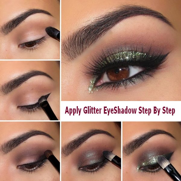 apply eye makeup step by step