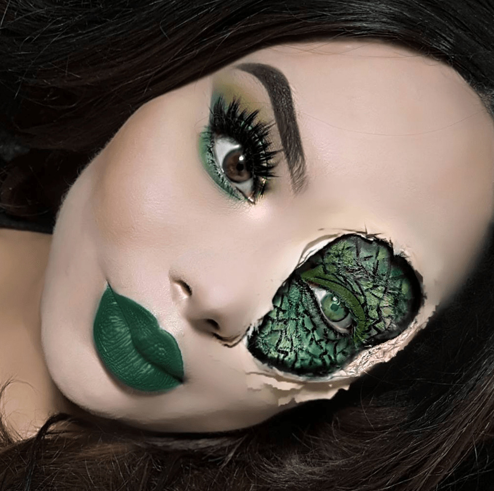 scary snake makeup ideas