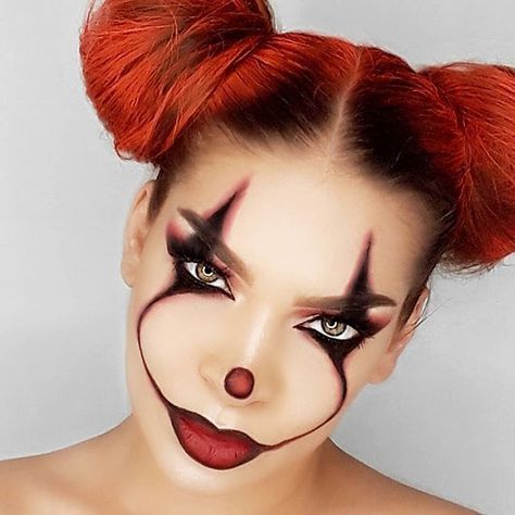 clown makeup ideas easy