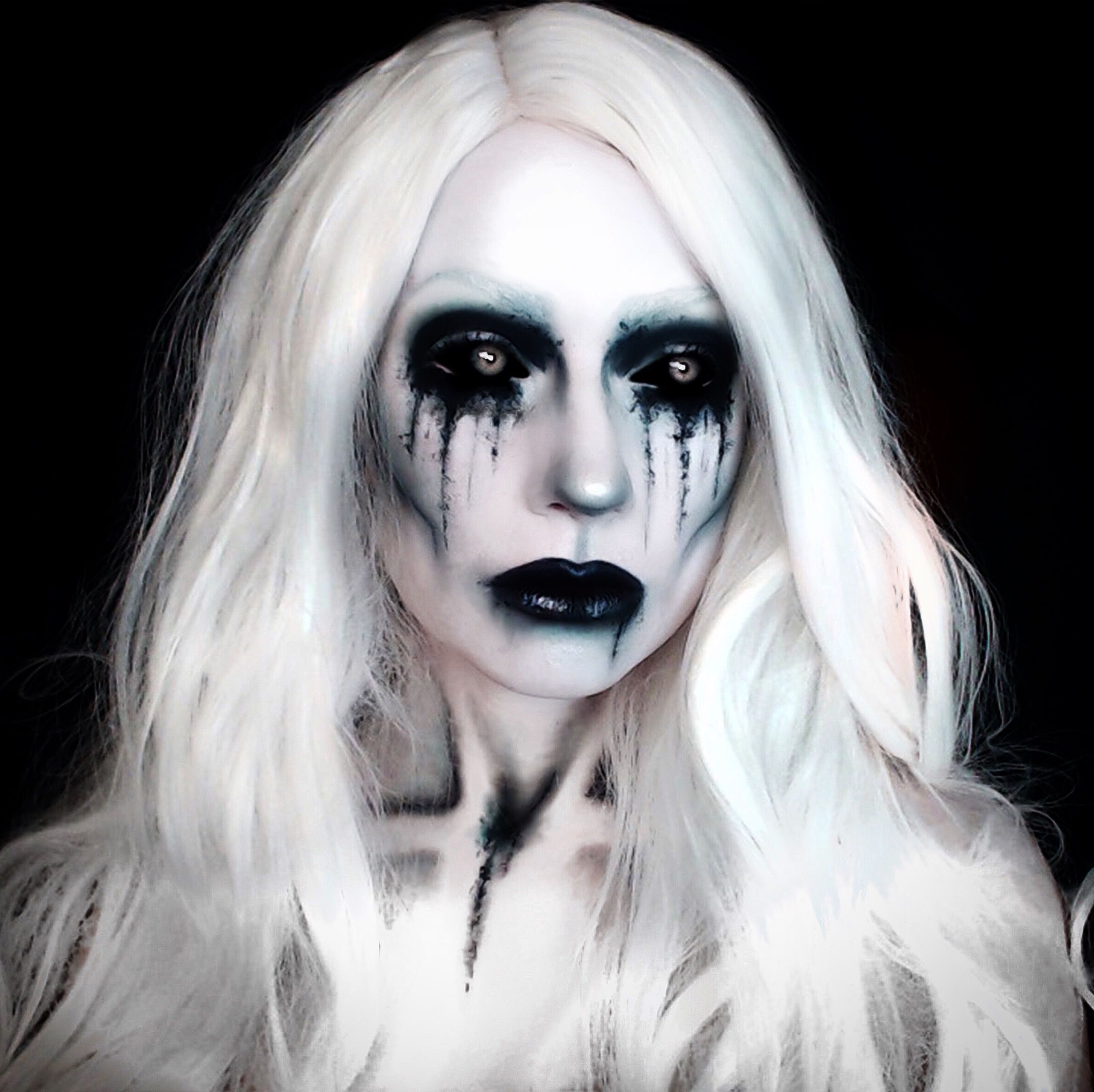 scary ghost makeup ideas