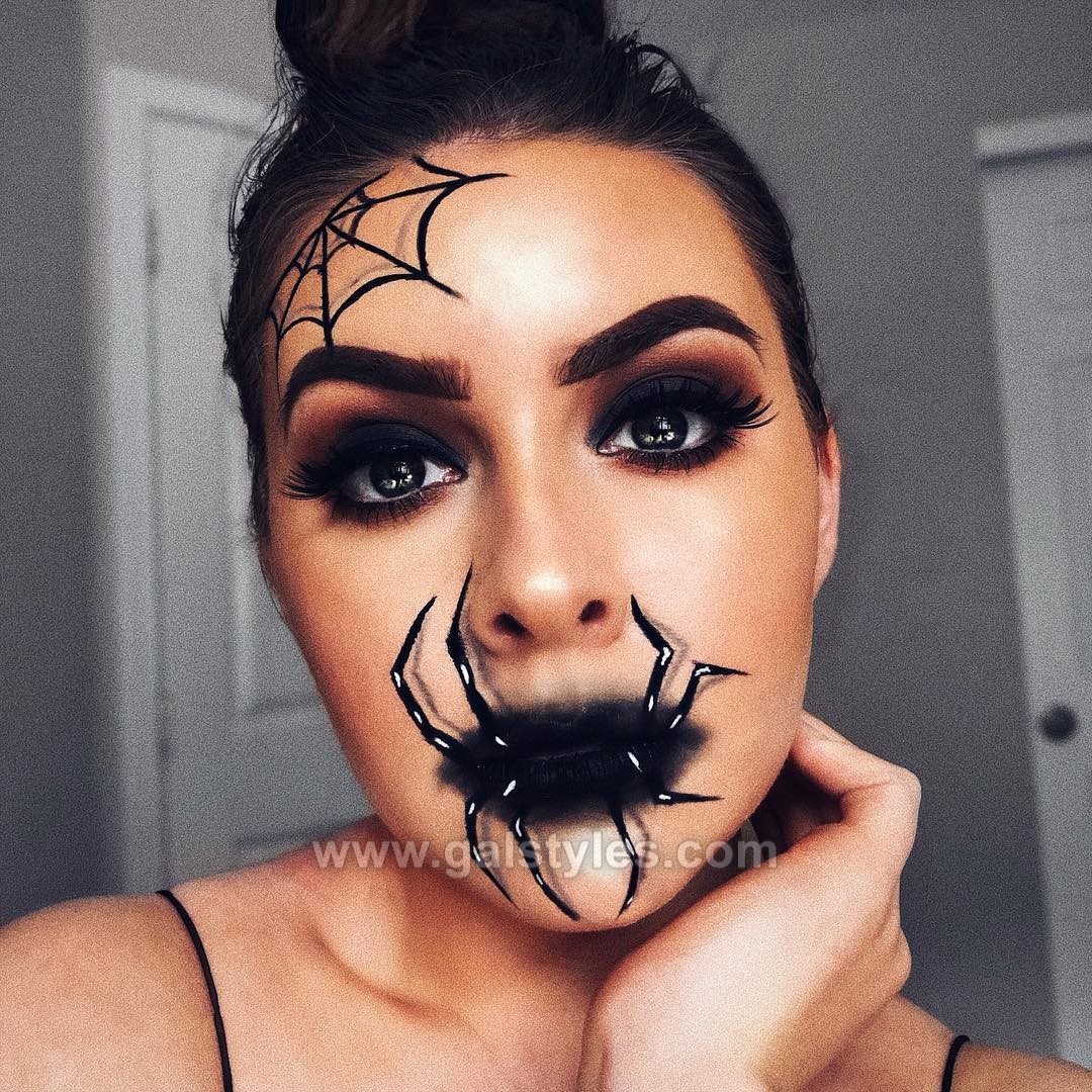 simple halloween makeup ideas for work
