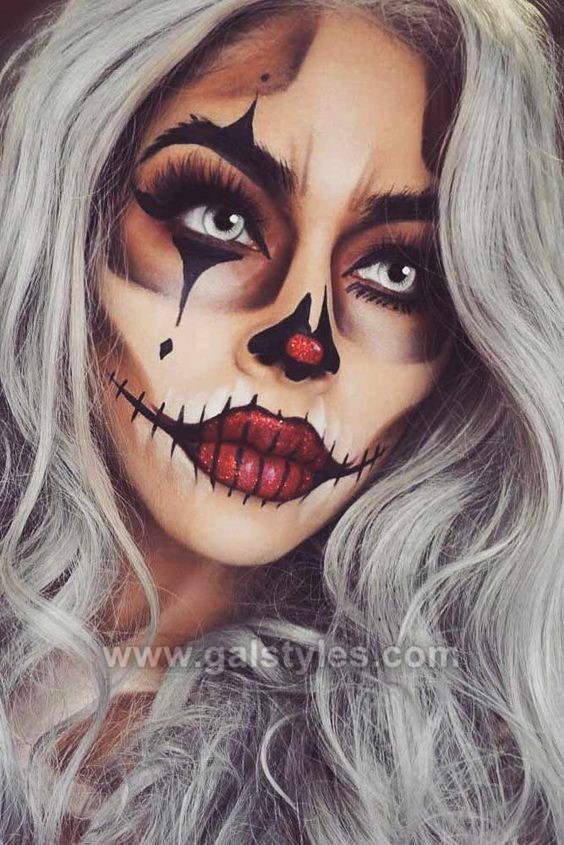 simple halloween makeup ideas 2017